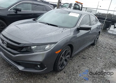 2020 Honda Civic Sport from USA, damaged, VIN 2HGFC2F88LH602558